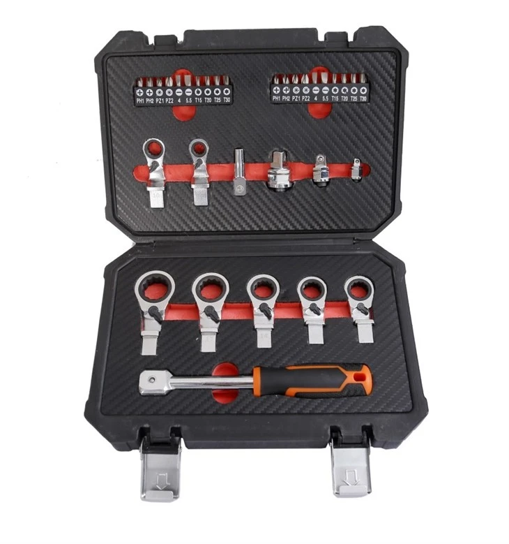 Reversible Ratcheting Wrench Set