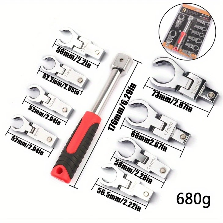 Oil Pipe Wrench Set