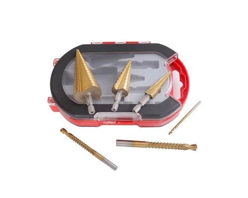 6pcs Step Drill & Saw Drill Set