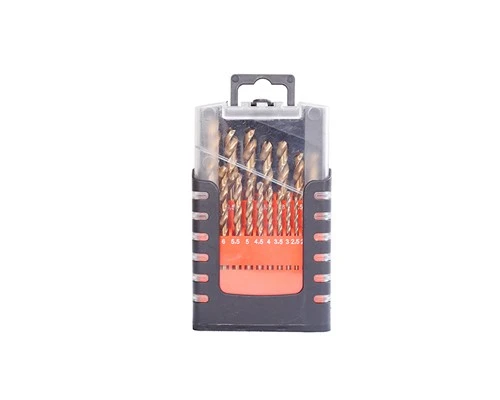 19pcs Twist Drill Bit Set