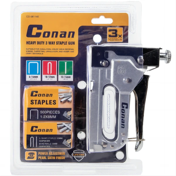 Heavy Duty 3 Way Staple Gun